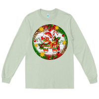 Matcha Christmas Pinata Ornament Long Sleeve Tee - Artiststas