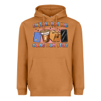 Meerkat can't talk right now doing mom stuff Heavyweight Hoodie - MaliasSmallBusiness