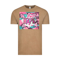 Vintage Coffee hope breast cancer Vintage Tee - AdoDesignShop