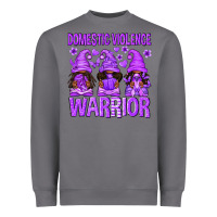 Storm Domestic Violence Warrior Afro Gnomes Heavyweight Sweatshirt - texasbilliewilder