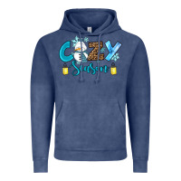 Vintage Denim cozy season winter Vintage Hoodie - RanaPortraitStore