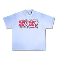 Grape Ice xoxo valentine Urban Heavy Tee - RacoonDesign