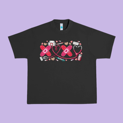 Xoxo Valentine Urban Heavy Tee Designed By Racoondesign