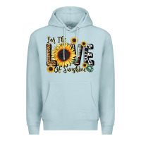 Blue Mist for the love of sunshine Premium Hoodie - LillyAllenDesigns