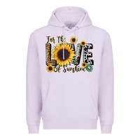 Lilac for the love of sunshine Premium Hoodie - LillyAllenDesigns