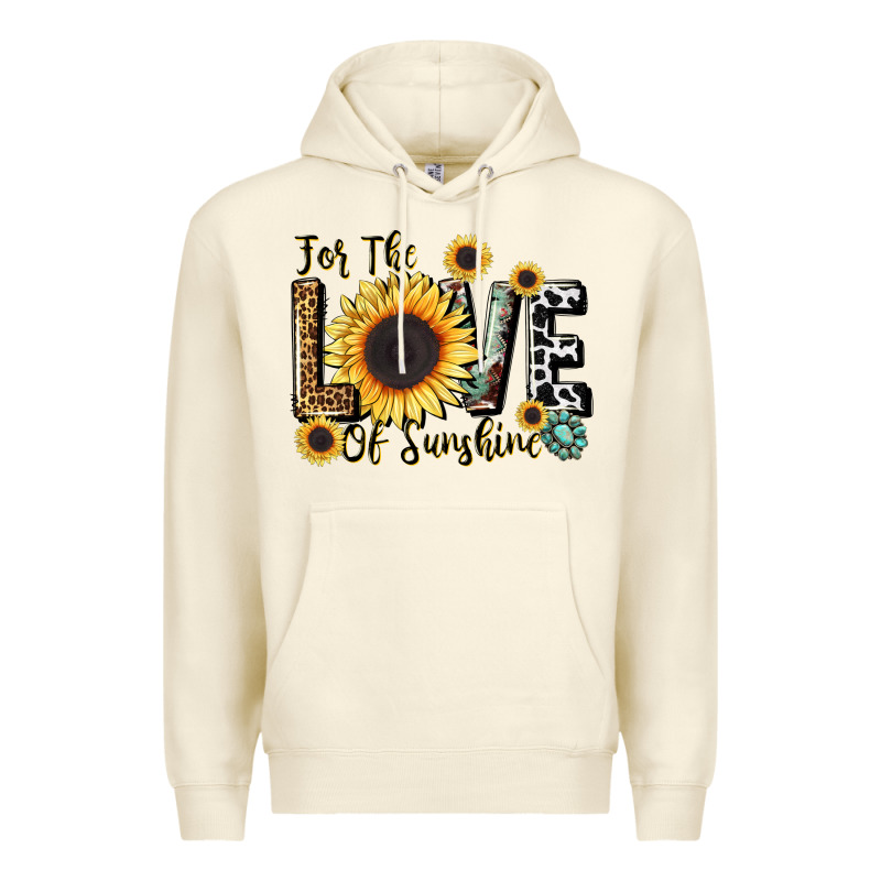 For The Love Of Sunshine Premium Hoodie by LillyAllenDesigns | Teevron