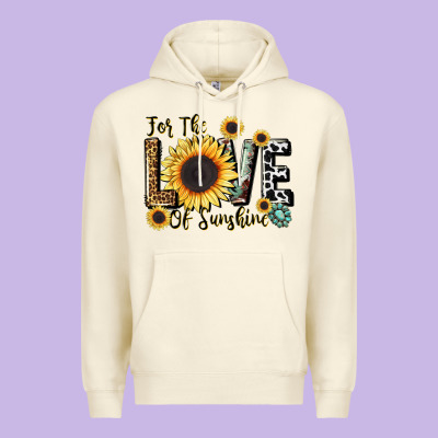 For The Love Of Sunshine Premium Hoodie Designed By Lillyallendesigns