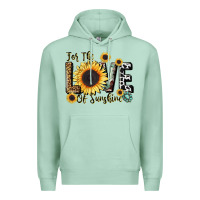 Seafoam for the love of sunshine Premium Hoodie - LillyAllenDesigns