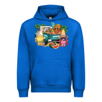 Cobalt summer gnomies truck Urban Hoodie - NancyCooperArtShop