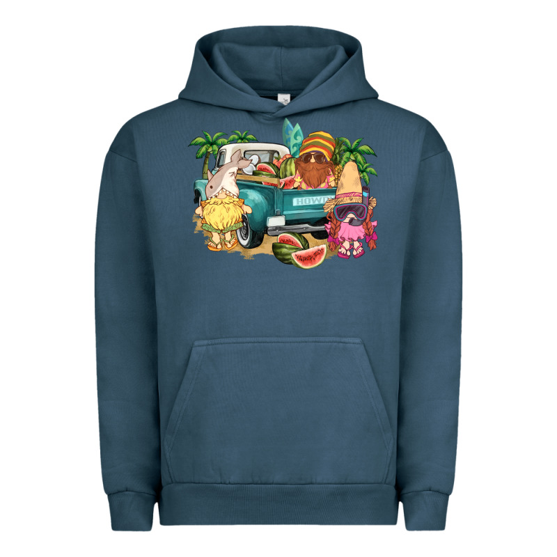 Summer Gnomies Truck Urban Hoodie by NancyCooperArtShop | Teevron