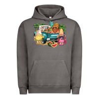 Pigment Tornado summer gnomies truck Urban Hoodie - NancyCooperArtShop