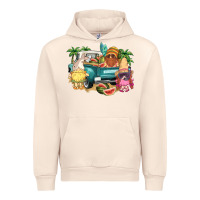Sandshell summer gnomies truck Urban Hoodie - NancyCooperArtShop