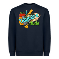 Navy daycare dude Heavyweight Sweatshirt - RanaPortraitStore