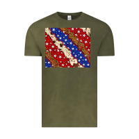 4th Of July Usa Flag Leopard Cowhide 20oz Tumbler Vintage Tee | Teevron