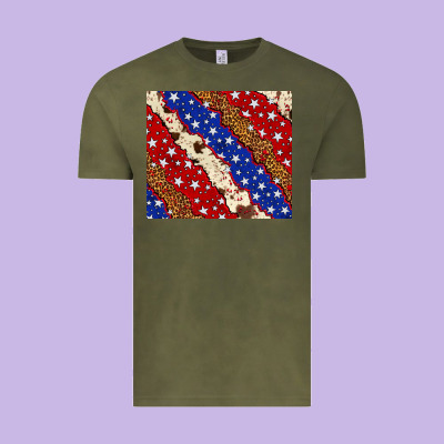 4th Of July Usa Flag Leopard Cowhide 20oz Tumbler Vintage Tee Designed By Neo Western