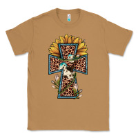 Toasted Coconut leopard cross  sunflower Classic Tee - JahusDesignShop