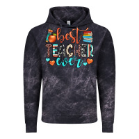 Cloud Black best teacher ever Vintage Hoodie - JahusDesignShop