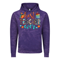 Cloud Purple best teacher ever Vintage Hoodie - JahusDesignShop