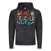 Vintage Black best teacher ever Vintage Hoodie - JahusDesignShop