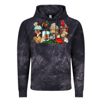 Cloud Black rooster coffee cups Vintage Hoodie - Zillion Design Studio