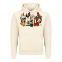 Vintage Artic rooster coffee cups Vintage Hoodie - Zillion Design Studio