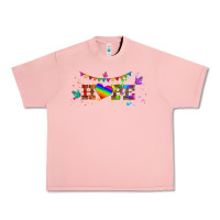 Salmon lgbtq hope  libbey glass Urban Heavy Tee - HRA Design Shop