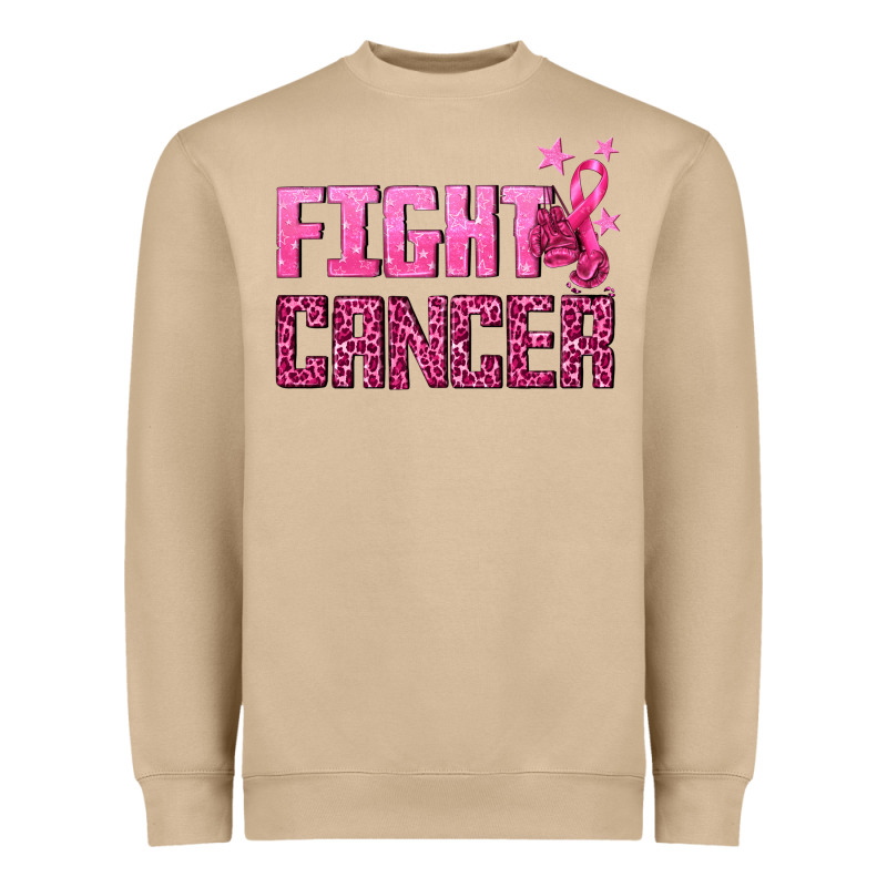 Fight Cancer Heavyweight Sweatshirt by texasbilliewilder | Teevron