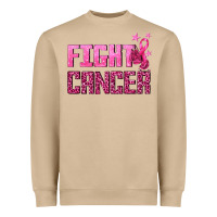 Mushroom Fight Cancer Heavyweight Sweatshirt - texasbilliewilder