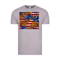 Vintage Zinc 4th of July USA flag leopard sunflower 20oz tumble Vintage Tee - Neo Western