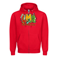 Red cma certified medical assistant juneteenth Zipper Hoodie - NancyCooperArtShop