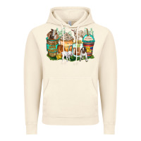 Vintage Artic goats coffee cups Vintage Hoodie - Zillion Design Studio