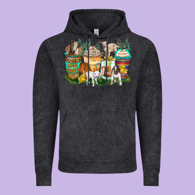 Goats Coffee Cups Vintage Hoodie Designed By Zillion Design Studio