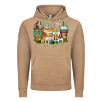 Vintage Coffee goats coffee cups Vintage Hoodie - Zillion Design Studio