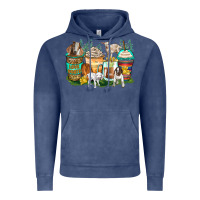 Vintage Denim goats coffee cups Vintage Hoodie - Zillion Design Studio