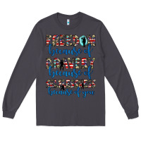 Smoke freedom because of bravery because of selflessness because of you Long Sleeve Tee - JahusDesignShop