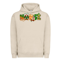 Pigment French Oak st patricks day nurse with gnome Urban Hoodie - NancyCooperArtShop