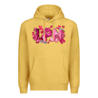 Antique Gold lpn breast cancer certified nursing assistant Premium Hoodie - LillyAllenDesigns