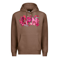 Chestnut lpn breast cancer certified nursing assistant Premium Hoodie - LillyAllenDesigns