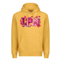 Mustard lpn breast cancer certified nursing assistant Premium Hoodie - LillyAllenDesigns
