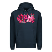 Navy lpn breast cancer certified nursing assistant Premium Hoodie - LillyAllenDesigns
