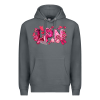 Rock lpn breast cancer certified nursing assistant Premium Hoodie - LillyAllenDesigns