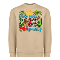 Little Miss Sassy Pants Heavyweight Sweatshirt | Teevron