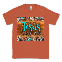 Copper jesus loves you Classic Tee - JahusDesignShop
