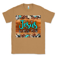 Toasted Coconut jesus loves you Classic Tee - JahusDesignShop