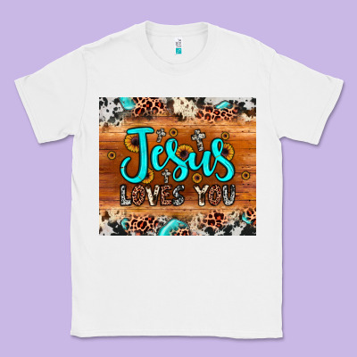Jesus Loves You Classic Tee Designed By Jahusdesignshop