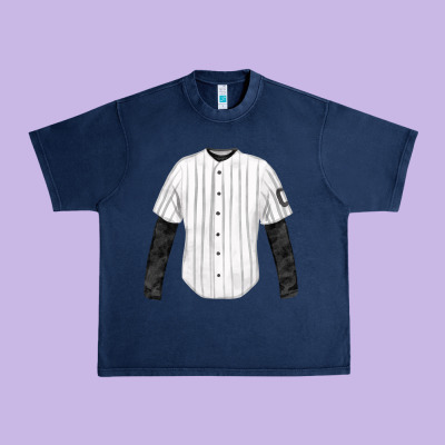 Baseball Uniform Fa Element Urban Heavy Tee Designed By Fadigitalartstudio