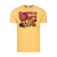 Vintage Mustard broken heart club Vintage Tee - FaDigitalArtStudio