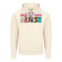 Vintage Artic wife mom nurse Vintage Hoodie - texasbilliewilder