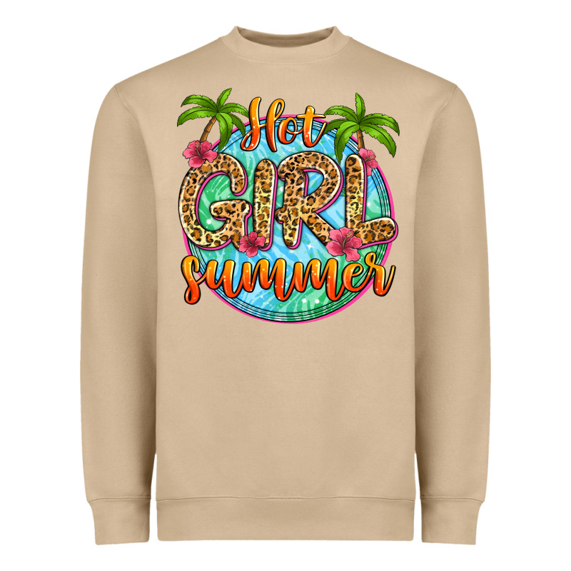 Hot Girl Summer Heavyweight Sweatshirt by Zillion Design Studio | Teevron
