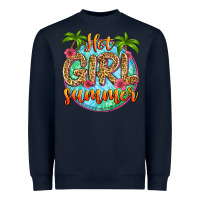 Navy hot girl summer Heavyweight Sweatshirt - Zillion Design Studio